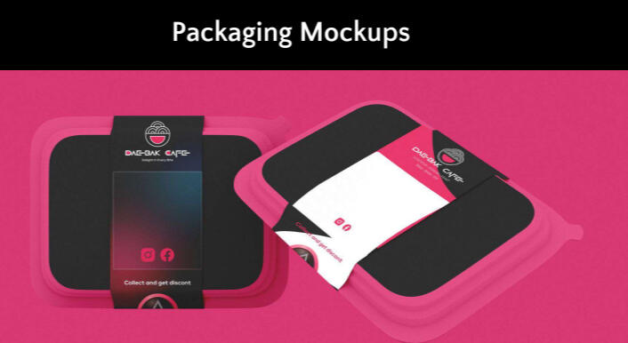 worked on packaging mokup for Dae bak cafe